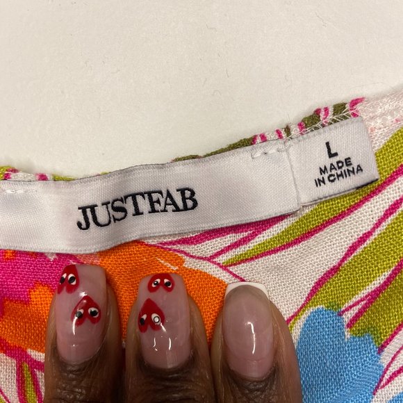 Floral Midi Top/ Crop Top - Picture 2 of 2